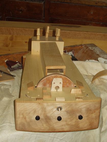 Große Gotische Leier – Detail