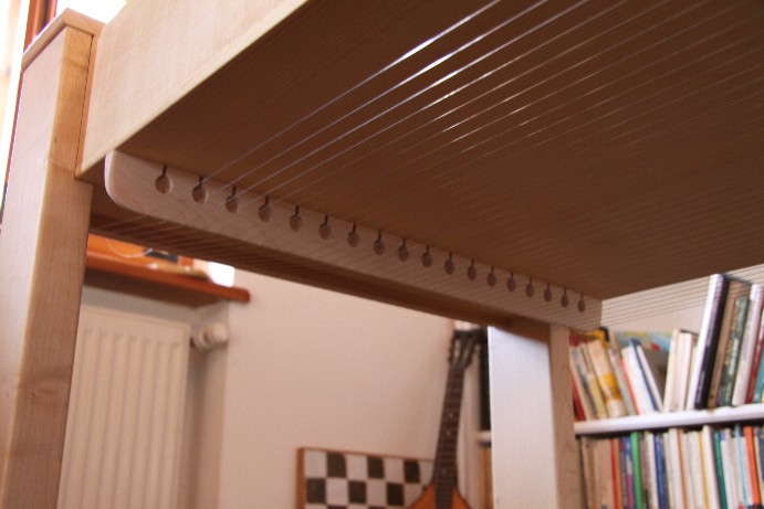Klangliege – Detail