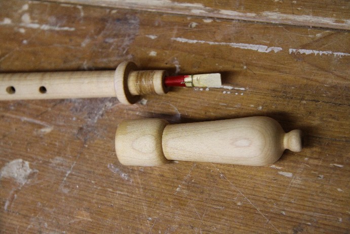 Schalmei – Detail