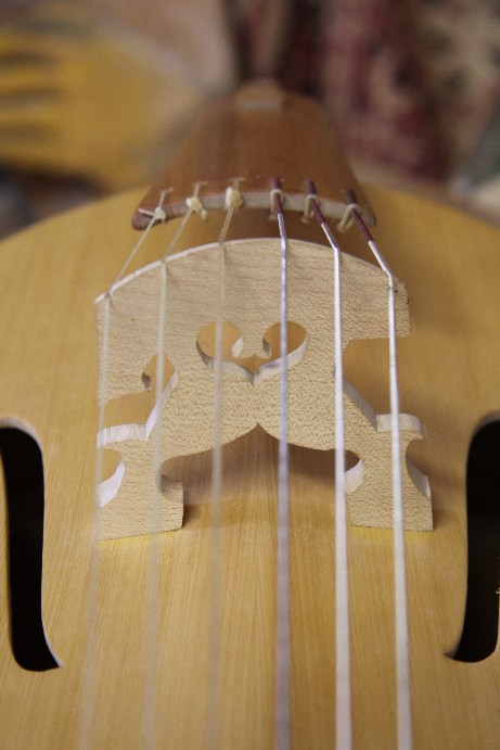 Tenorfiedel – Detail